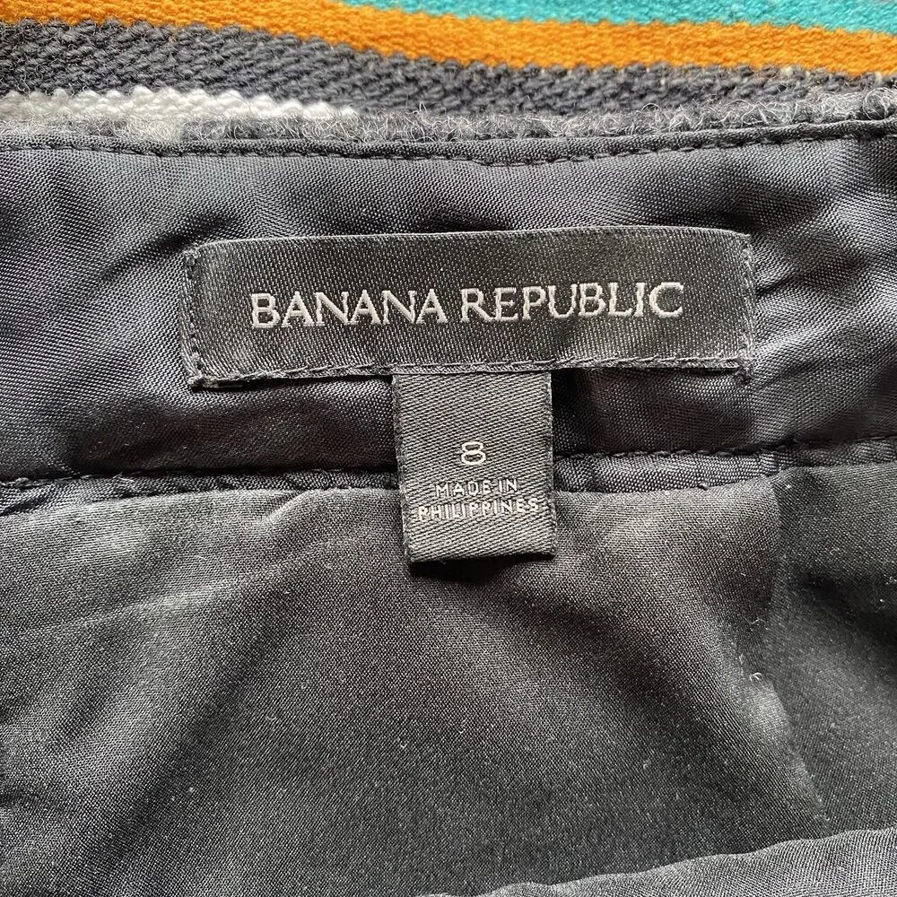 Banana Republic Wool Blend Skirt. Size 8. Knee Length. Winter. Work Wear. Casual - Picture 3 of 9